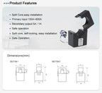 ESCT-T36 Series,100-600/5A, Split Core Current Transformer