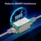 1-10pcs RJ45 Coupler Ethernet Extender 10Gbps Female to Female Ethernet Coupler Female to Female Connector for Cat7/ Cat6 Cable
