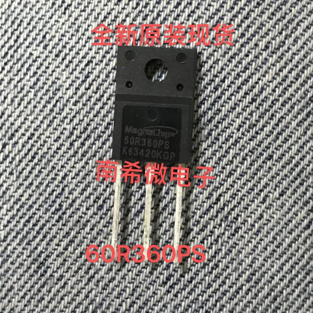 10PCS MMF60R360P 60R360P 60R360PS 60R360QS 12A 600V TO-220F Large Size With Wide Feet MOSFET MOS IGBT New Original Transistor