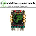 ZK-SUB600 BT Amplifier Board Module 2.0 Channel 300W+300W+Subwoofer Extension TPA3255 DC 18-50V with Subwoofer
