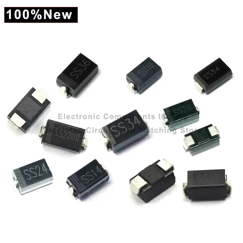 500pcs IN4001 DIODE SMA M1 1N4001 SMD 1A 50V Rectifier Diode