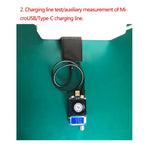 1PCS KZ35 Constant Current Electronic Load USB Type C QC2.0/3.0 AFC FCP Triggers Battery Testser Discharge Capacity Meter