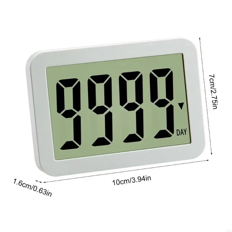 Digital Countdown Days Timer Big 9999 Days CountDown Clock for Vacation Retire