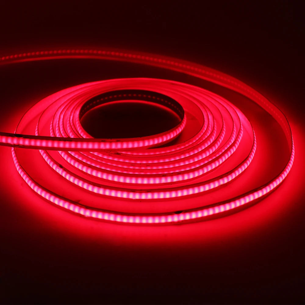 DC 5V USB COB Strip 3MM 5MM 8MM White/Pink/Red/White/Yellow/Ice Blue/Green Flexible Ribbon Rope Home Decor TV Backlight