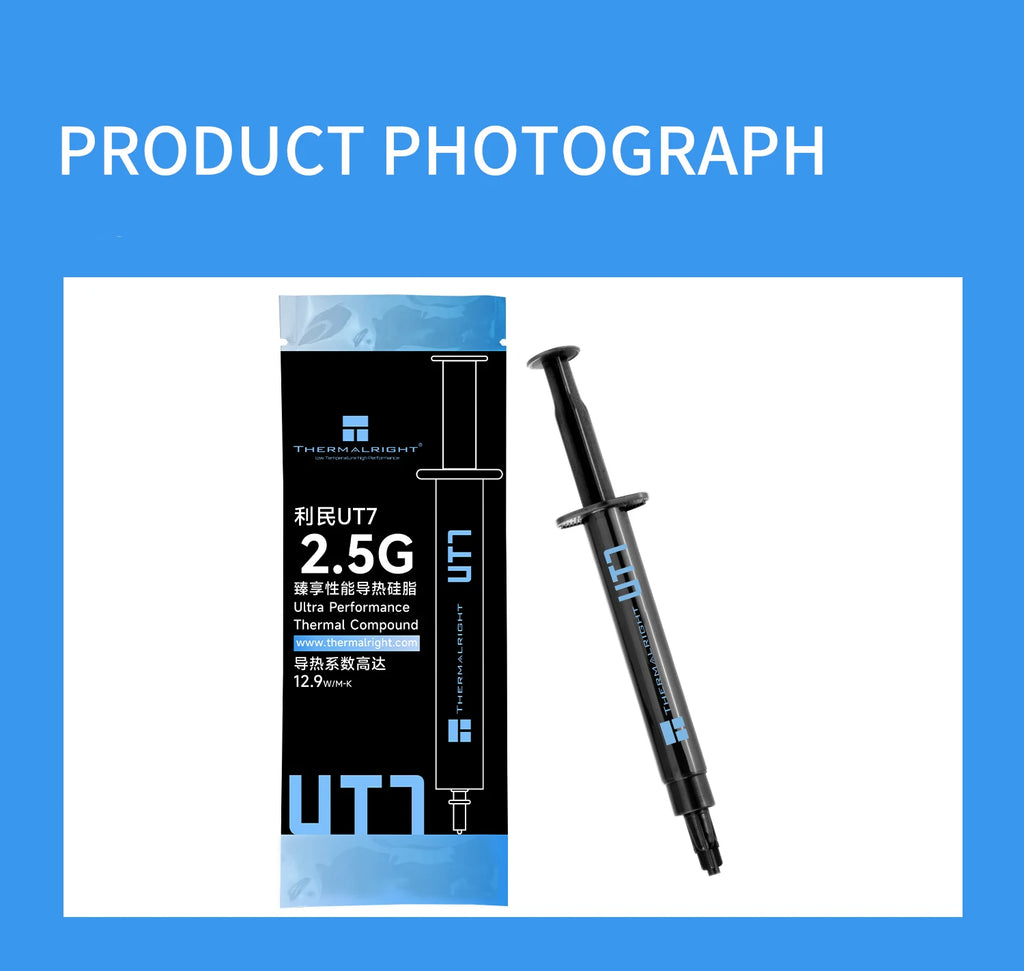 Thermalright TF7/UT7  Thermal Compound Paste High Performance Heatsink Paste For CPU GPU Graphics Card Cooling