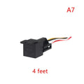 New 12V 24V 36V 48V 60V 72V 4Pin 5Pin 40A Automotive Relay With Interlocking Socket Heavy Duty For Truck Car Van Moto Boat Relay