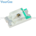 100pcs 0603 0402 SMD LED Orange Red Yellow Green White Blue Purple Pink Light Emitting Diode Clear Diodes