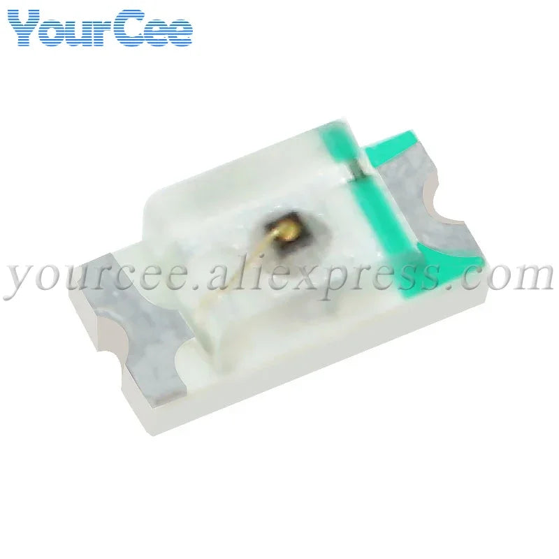100pcs 0603 0402 SMD LED Orange Red Yellow Green White Blue Purple Pink Light Emitting Diode Clear Diodes