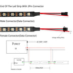 4 IN 1 SK6812 RGBW RGBNW RGBWW LED Strip (WS2812B Similar) Smart Color Soft LED Lights Lamp 30/60/144 LEDs/m Addressable Light 5