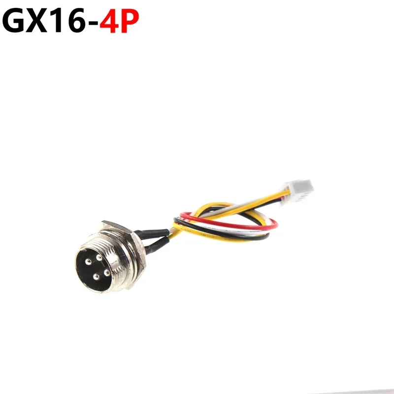M12 Aviation Plug 2 3 4 5 6 Pin Male Head Adapter Cable Connector GX20 GX16  GX12 to XH2.54 Terminal Wire Extension Line 15-30cm