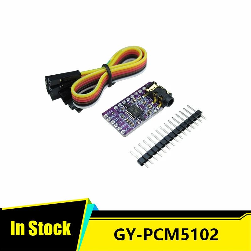 Interfaz I2S PCM5102A DAC, decodificador GY-PCM5102 I2S, módulo de reproductor para Raspberry Pi, placa de formato pHAT, placa d