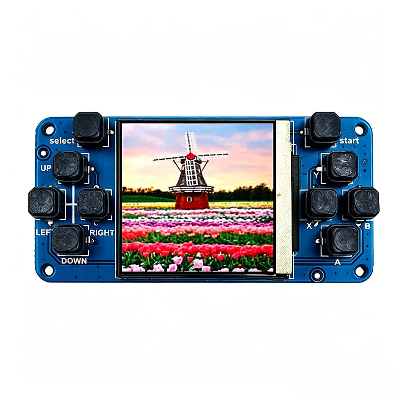 Raspberry Pi Pico 1.54 Inch LCD Game Module 240×240 IPS ST7789 Display DIY Game Console Expansion Board For Pico/Pico 2/Pico 2 W