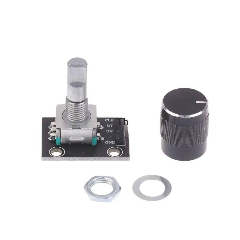 KY-040 360 Degree Rotary Encoder Module With Push Button 20 Pulse 5VBrick Sensor Modules For  Or DIY Electronics.