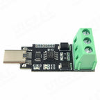 Type-C to RS485 Conversion Module for Android Serial OTG USB Type-C to 485 Converter Modules 600W Protection 3PIN