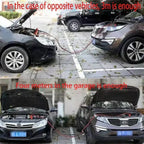 4-meter Fully Enclosed Car Battery Jumper Wire, Pure Copper Connection Wire, Thickened Jumper Wire, Jumper Wire Jumper Cable