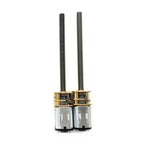 DC 3V 6v  gear motor N20 long shaft screw motor M4-55 threaded rod low speed metal Electric motor Smart car