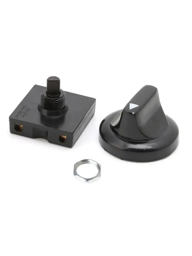 OOTDTY 4-Position 3-Speed Fan Selector Rotary Switch Governor with Knob 13AMP 120V-250V