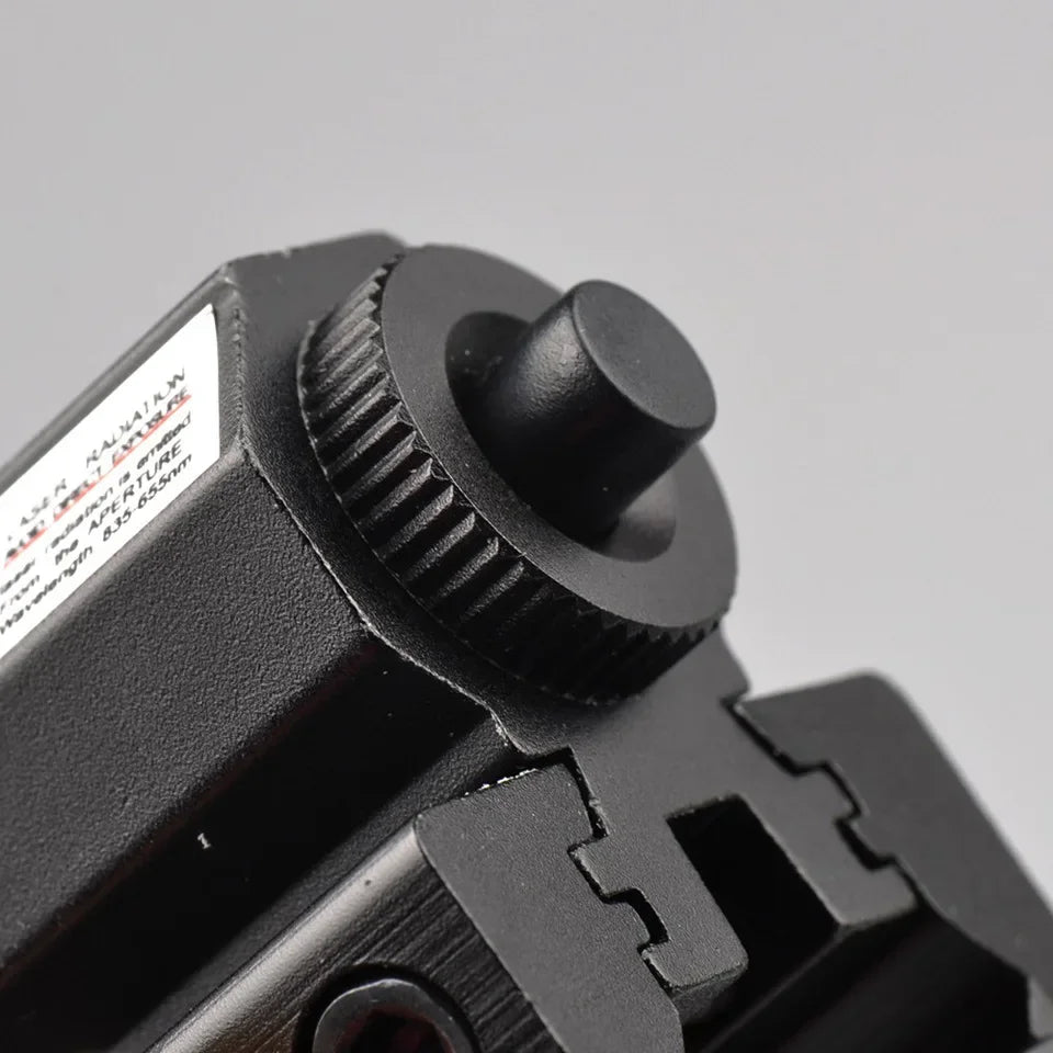 Mini Laser Pointer Red Dot Laser Sight with 635-655nm Adjustable 11mm/20mm Rail Mount Toy Gun Pistol Laser Sight