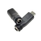 2/5/10PCS DC USB Type-c to 5.5*2.1 Female Connector to Female 5521 Power Jack DC Power Conector 5.5x2.1 Adapter USB C Converter