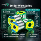 500G/100G/50G CF-25 Solder Wire Tin 0.8/1.0mm Roll Clean Rosin Welding Core Soldering Wire Flux Reel Tube