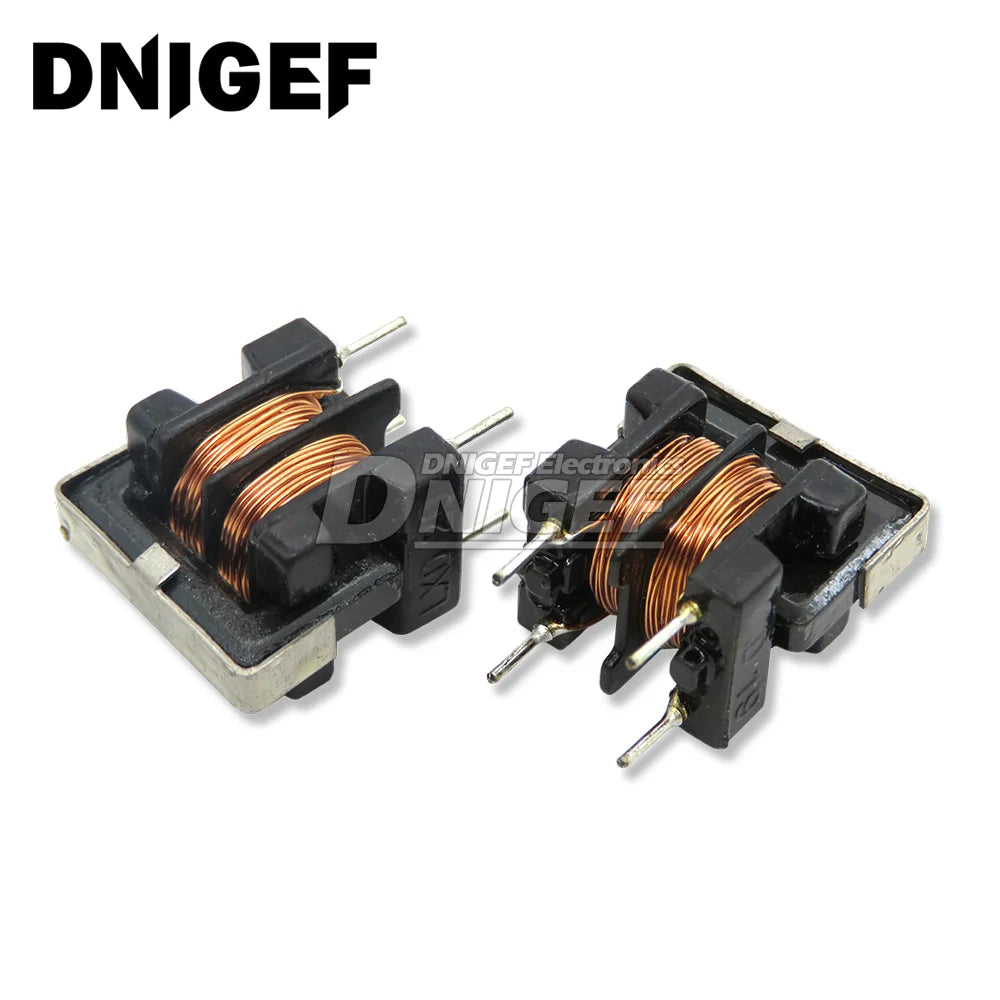 5PCS UU9.8 Common Mode Choke Inductor 10mH 20mH 30mH 40mH 50mH For Filter Pitch