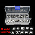 10 Types Each 5PCS Micro USB Female 4/5PIN DIP Type B SMT USB Connectors Jack Tail Sockect Plug Terminals For Diy repair MP3/4/5