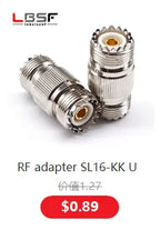 RF connector UHF-JKW UHF male to UHF female elbow 90 degree SL16 male to female elbow