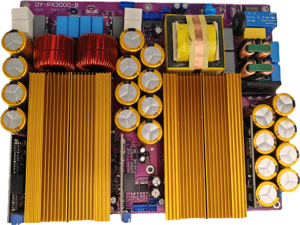 GOOERMI 1300-P 2600W Stereo Power Amplifier Board 1300W X 2 Class AB Audio AMP Module Dual Channel DIY Speaker PCB