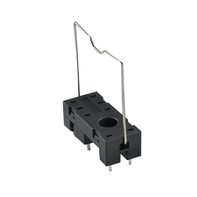 2Pcs 14F-2Z-A2 Relay PCB Socket Base 5-Pin / 8-Pin Plug-in Holder Compatible for G2R-1/G2R-2 RT424024 HF115F