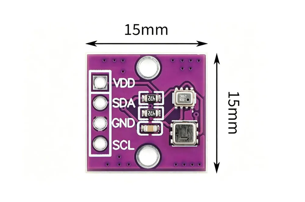 1-5-10pcs AHT20+BMP280 Temperature Humidity Air Pressure Module High-precision Digital Temperature Humidity Air Pressure Sensor