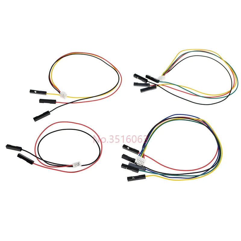 5Pcs GH1.25mm To 2.54mm Dupont Line 1Pin Female Connector Cable GH1.25 With Locking 2/3/4/5/6P Wire 28AWG Length 20cm