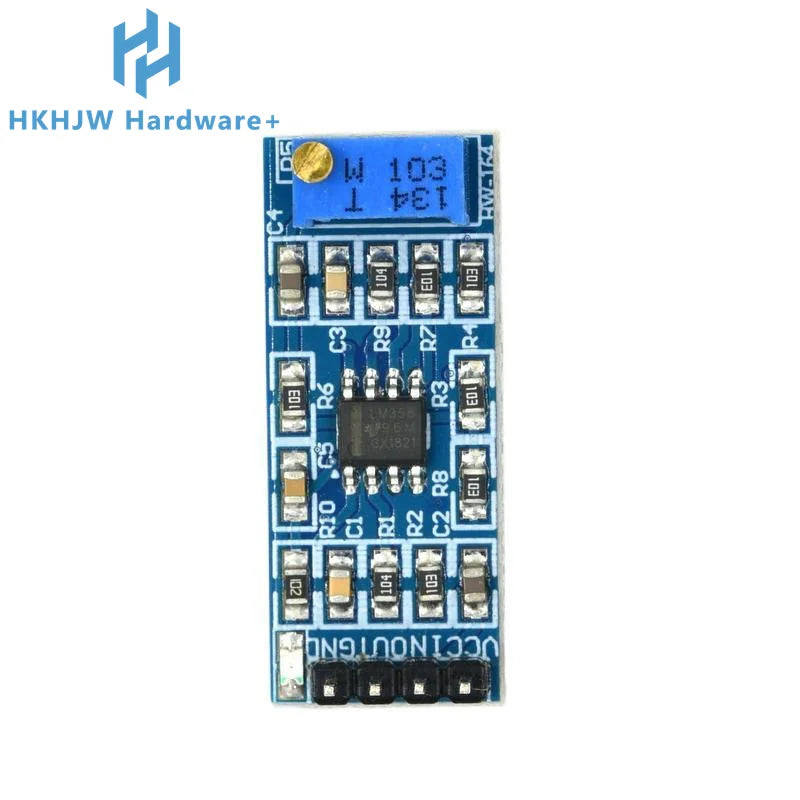 LM358 100 Times Gain Signal Amplification Amplifier Operational Amplifier Module 5V-12V