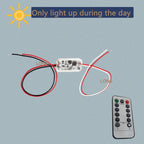 Waterproof Photocell Sensor Switch IP66 12-75V DC 3A Auto On/Off Remote Control Light Sensor