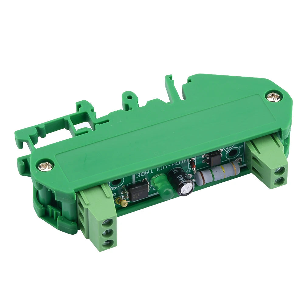 220V Single-Channel Optocoupler Isolated PLC Module Optocoupler Detection Module with Rail Mounting Signal Processing Module