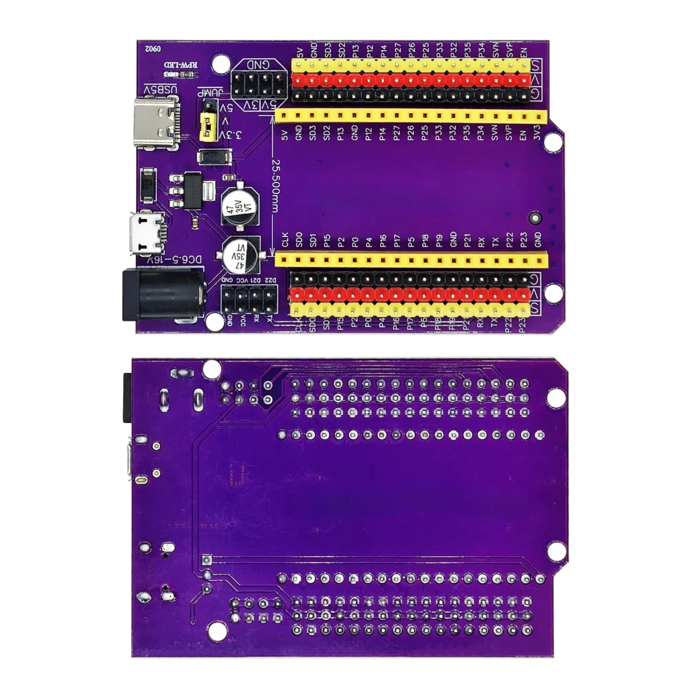 FOR ESP32 Development Board TYPE-C MICRO USB CH340C WiFi+Bluetooth Ultra-Low Power Consumption Dual Core FOR ESP32-DevKitC-32