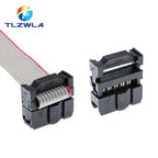 10PCS 2.54MM Pitch 6 Position 8 10 12 14 16 18 20 24 26 30 34 40 Pin Female IDC Socket IDC Connector Ribbon Cable