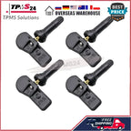 4PCS 52933-C1100 For Hyundai i20 [GB] iX35 [LM] NEXO [FE] Solaris [LF] TUCSON [TL] Tire Pressure Monitor Sensor 433MHz TPMS