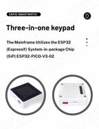 ESP32 Smart Watch BOX Development Board Wifi BT Module ESP32-BOX with 1.54 Inch TFT Screen MPU9250 BM8563 8MB Flash Type-C