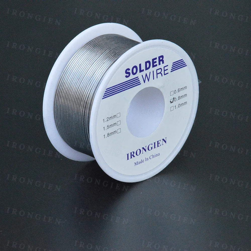 10g 100g Soldering Wire Mixed Tin Rosin Core Flux 2.0% Dia 0.8/1/1.2/1.8mm No-clean Solder Welding Wire For Electrical Soldering