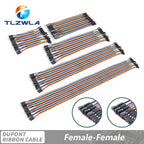 Dupont Line 10/20/30/40CM 40Pin Male to Male + Male to Female and Female to Female Jumper Wire Dupont Cable for Arduino DIY KIT
