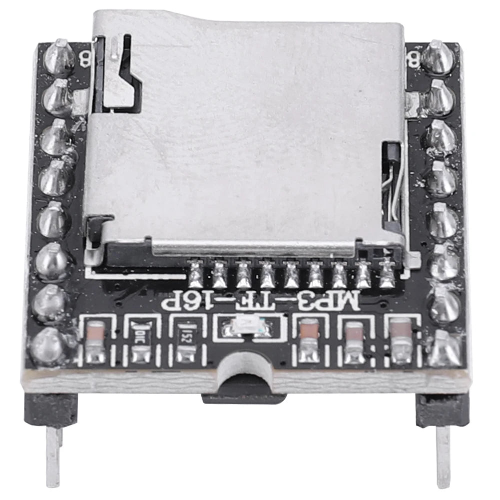 1-5PCS DFPlayer Mini MP3 Player Module V3.0 16P Support TF Card U-Disk Mini MP3 DF Player Audio Voice Module Board for Arduino