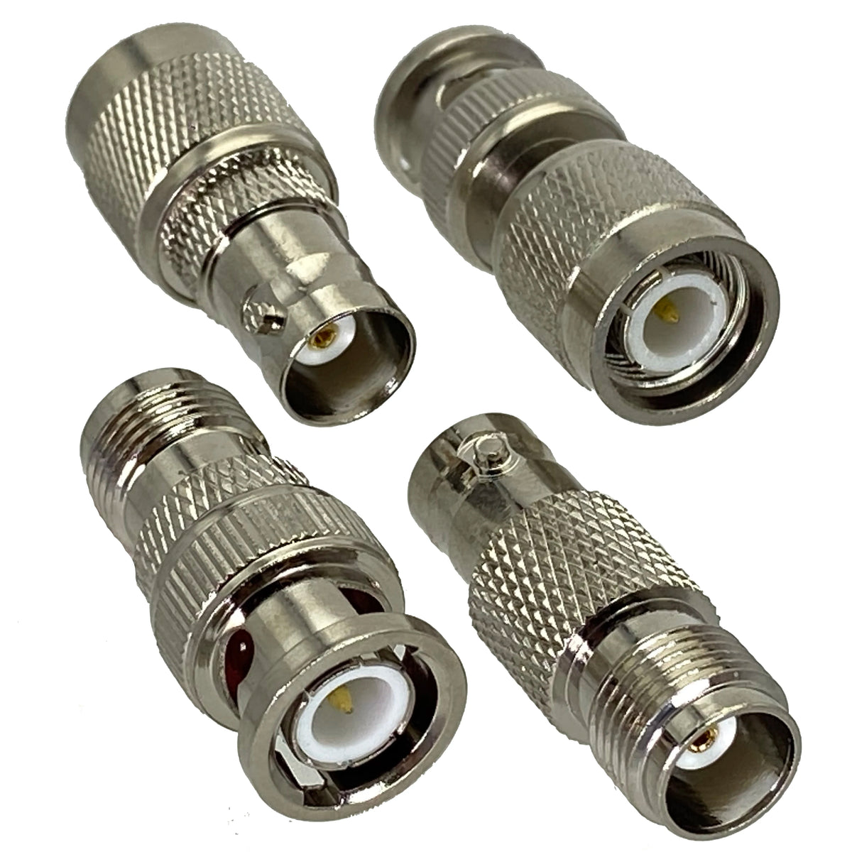 1pcs Adapter BNC to TNC Male plug & Female jack RF Coaxial Connector Wire Terminals straight