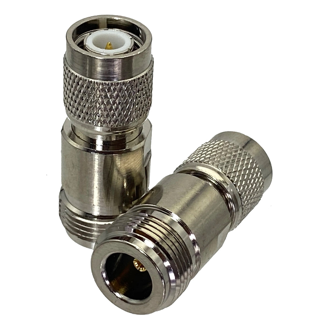 1Pcs Connector TNC to N Male plug & Female Jack Straight RF Adapter Converter Coaxial High Quanlity