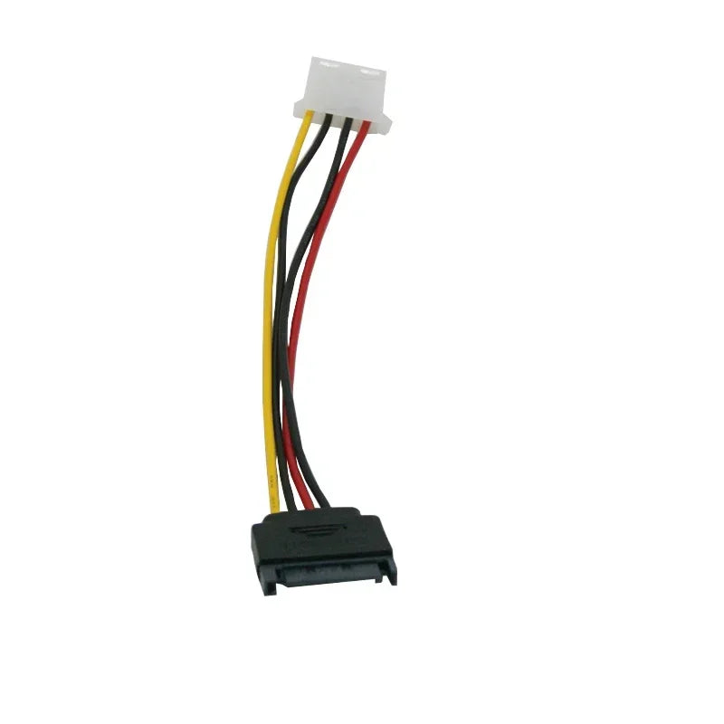Molex Adapter Cable, IDE to SATA Transfer Cord, Female to Female or Female to Male, Hard Disk Power Cable