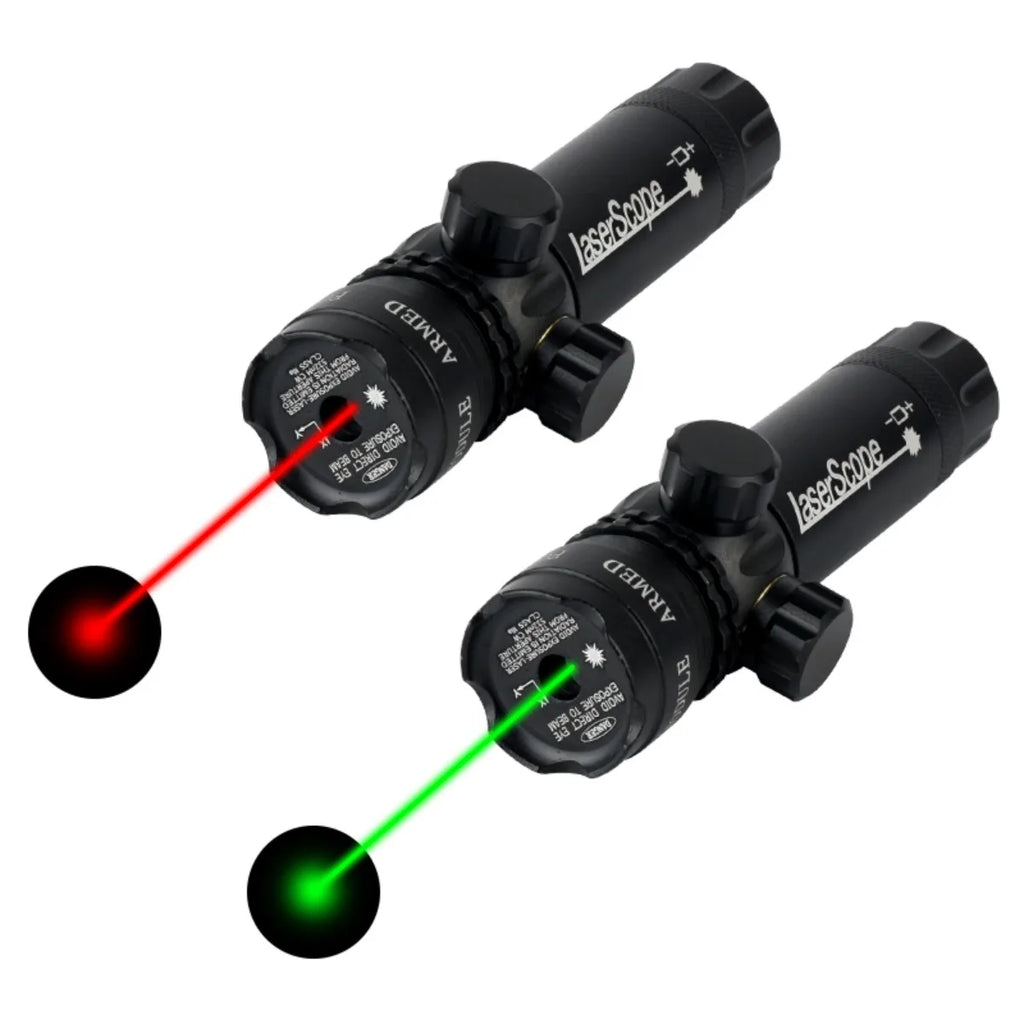Red Green Dot Laser calibrator Sight Tactical Adjustable Hunting Laser Gear Accessories Laser Locator For 20mm Rail