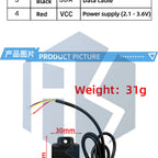 SHT20 RS485 Modbus RTU Temperature Humidity Sensor Transmitter for PLC