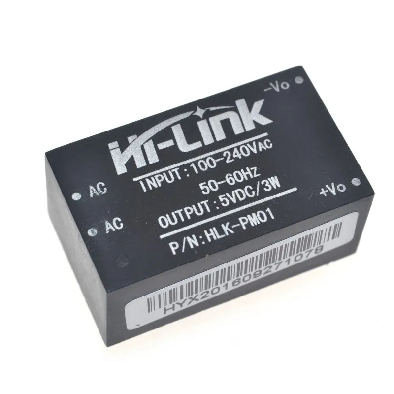 HLK-PM01 AC-DC 220V to 5V mini power supply module,intelligent household switch power supply module HLK-PM03 HLK-10M05
