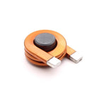 5pcs Flat Copper Wire High Current Magnetic Rod Inductor 30a 80a Rod Line Plug Plc Filter Energy Storage Power Coil