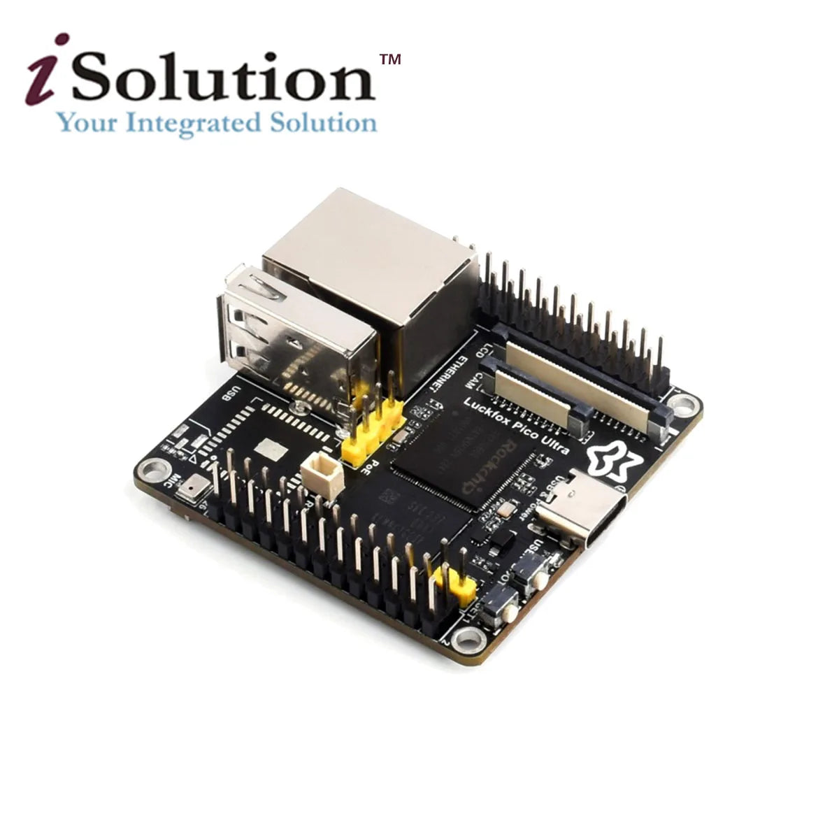 Luckfox Pico Ultra B RV1106 Linux Micro Development Board, Integrates ARM Cortex-A7/RISC-V MCU/NPU/ISP Processors