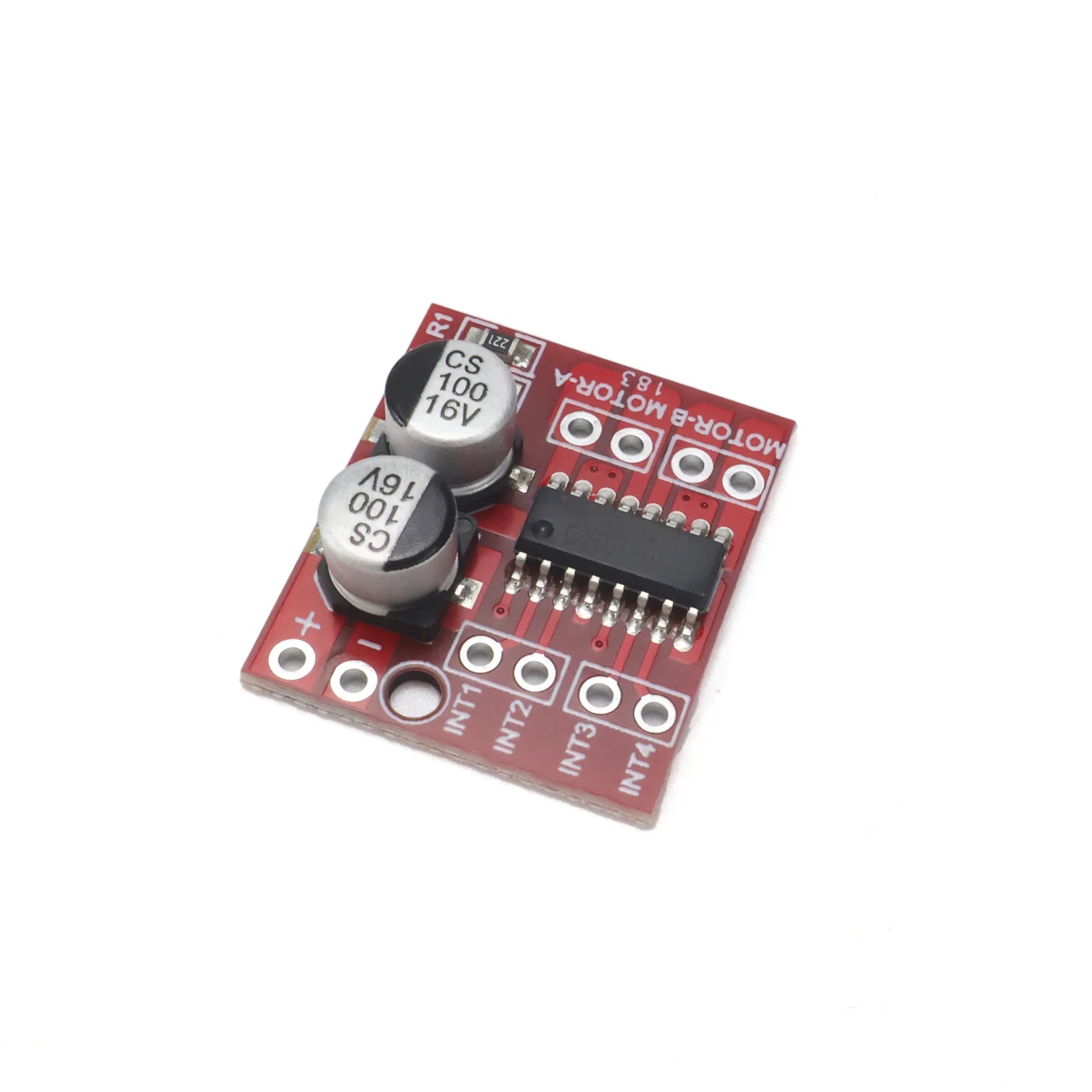 Mini L298N MX1508 Motor Driver Module 2V-10V 1.5A Dual Channel PWM Speed Controller Dual H-Bridge for Arduino Smart Car